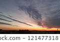 Sunset sky 121477318