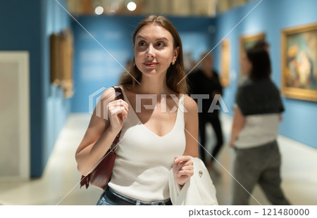 Young Woman in the Museum 121480000