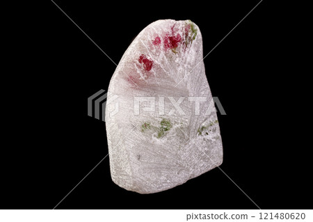 macro mineral stone spinel black background macro mineral stone spinel black background 121480620