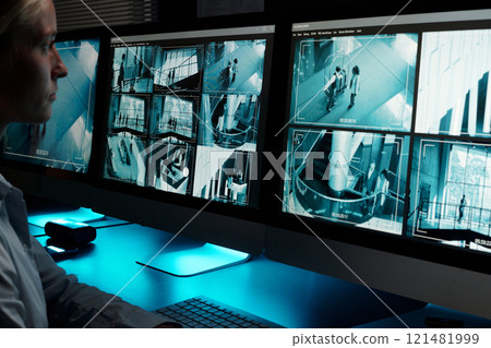 Computer monitors with cctv video system Computer monitors with cctv video system 121481999