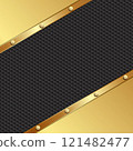 golden metallicl background with grate 121482477