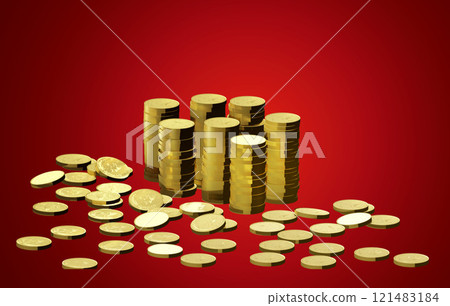 堆疊硬幣 堆疊硬幣 121483184
