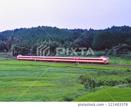 Limited Express Inaji on the Iida Line Limited Express Inaji on the Iida Line 121483376
