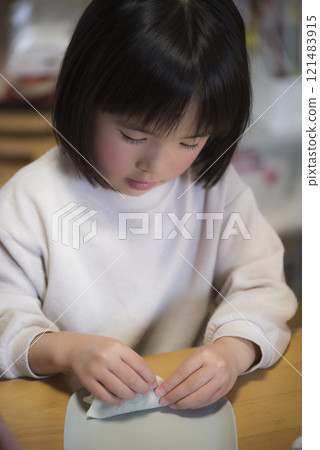 Enjoy handmade gyoza with your kids Enjoy handmade gyoza with your kids 121483915