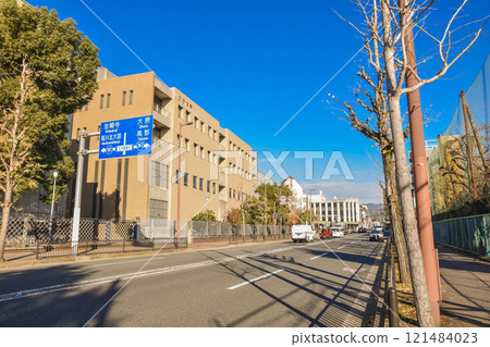 京都市北區烏丸北大路週邊街景 京都市北區烏丸北大路週邊街景 121484023