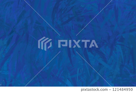 Blue abstract brush stroke background illustration for White Day or Father's Day 121484950