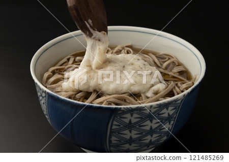山掛蕎麥麵、Tororo 蕎麥麵、Tororo 熱蕎麥麵 山掛蕎麥麵、Tororo 蕎麥麵、Tororo 熱蕎麥麵 121485269