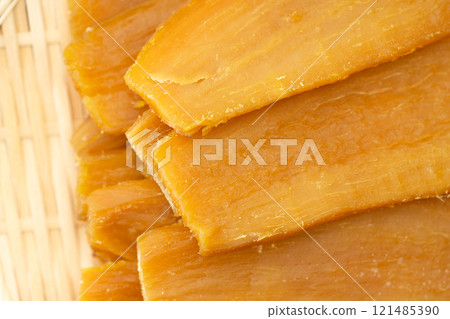美味乾地瓜的特寫鏡頭 121485390