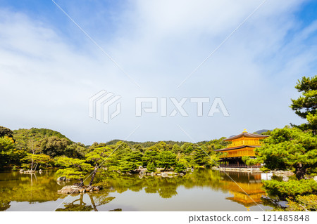 Kinkakuji Temple (The Golden Pavilion) in Kyoto Japan 121485848