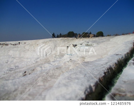 Türkiye Pamukkale diorama style Türkiye Pamukkale diorama style 121485976