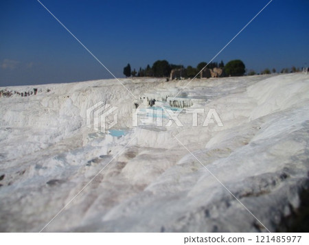 Türkiye Pamukkale diorama style Türkiye Pamukkale diorama style 121485977