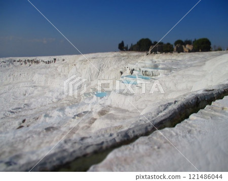 土耳其棉花堡西洋鏡風格 土耳其棉花堡西洋鏡風格 121486044