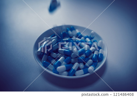 Overdose, OD image, taking large amounts of drugs, drug overdose, stress, depression, young people, social issues 121486408