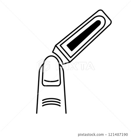 用指甲刀剪指甲 121487190