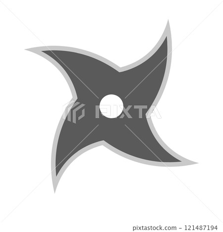 Shuriken icon 121487194