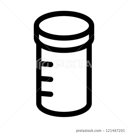 簡單的蛋白質搖床圖標 簡單的蛋白質搖床圖標 121487201