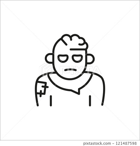 Zombie icon 121487598