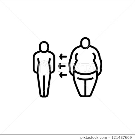 Weight Loss icon Weight Loss icon 121487609