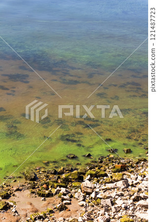 Green dirty water Green dirty water 121487723