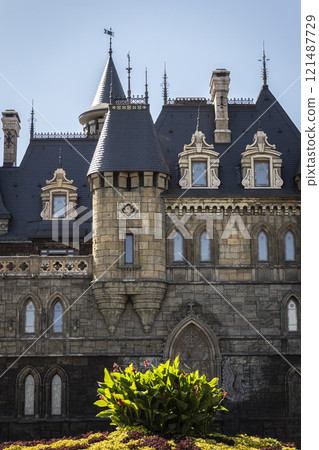 Castle in the Gothic style Castle in the Gothic style 121487729