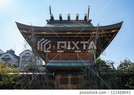 湯島天滿宮本殿後面 湯島天滿宮本殿後面 121488641