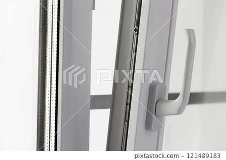 A half-open window 121489183