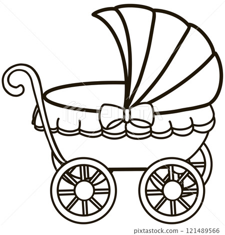 Minimalist Outline Drawing of a babe bear Elegant Design set, Cute hand drawn. 121489566