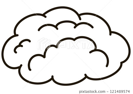 Minimalist Outline Drawing of a babe bear Elegant Design set, Cute hand drawn. 121489574