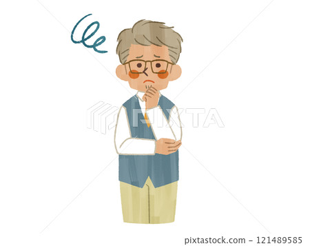 一個憂心忡忡的人－加什 121489585