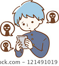 受霸凌、學生、黑暗兼職困擾的男人 121491019