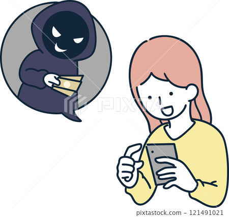 一個簡單的例子,展示了一位女性沒有意識到她正在招聘一份黑暗的兼職工作 一個簡單的例子,展示了一位女性沒有意識到她正在招聘一份黑暗的兼職工作 121491021