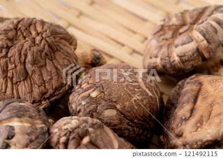 乾香菇（donko）的特寫 121492115