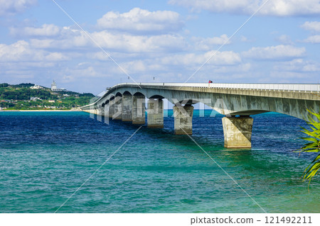 Kouri Bridge connecting the main island of Okinawa to Kouri Island Kouri Bridge connecting the main island of Okinawa to Kouri Island 121492211