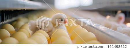 machinery and equipment used on a modern poultry farm. 121492812