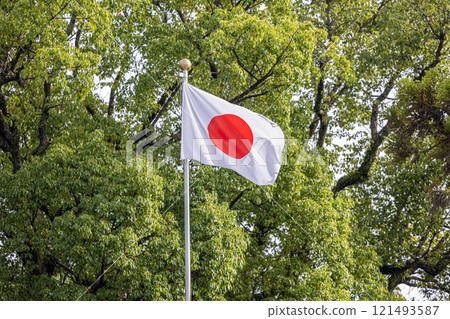 日本國旗 日本國旗 121493587