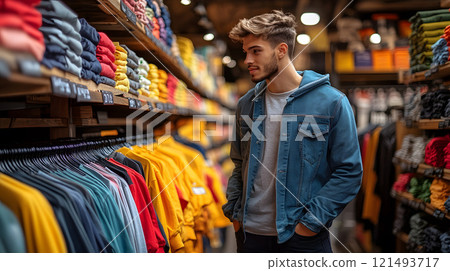 Seamless online retail shopping experience visual with user-friendly interface designs Seamless online retail shopping experience visual with user-friendly interface designs 121493717