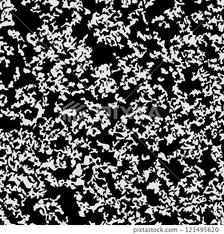 Background with noise. A pattern of abstract shapes. small splashes on the white surface. Vector illustration. A template for creative design. 121495620