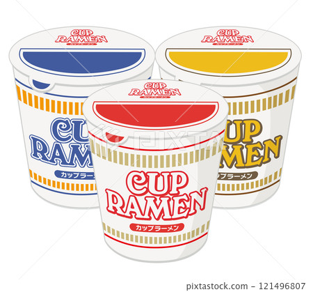 Food_Cup Ramen_3 types Lid 121496807
