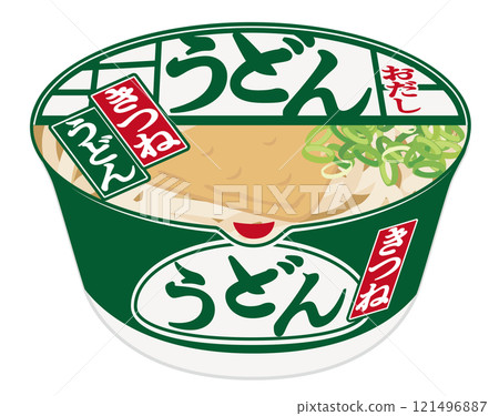 杯麵_狐狸烏龍麵_蓋子 121496887