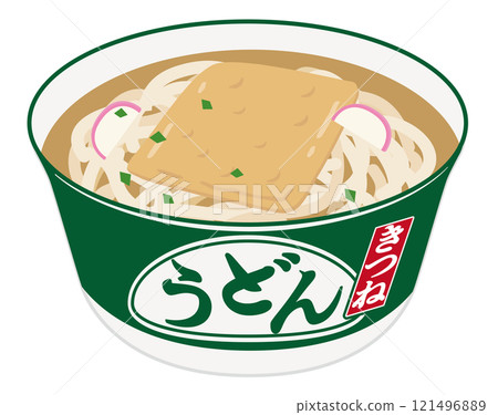 Cup noodles_kitsune udon 121496889