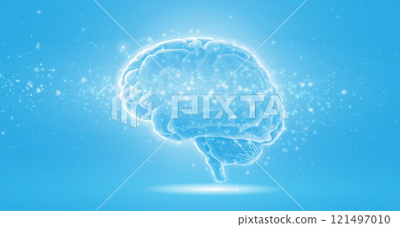 Brain illustration concept. Artificial intelligence, Brain science, Nervous system 121497010