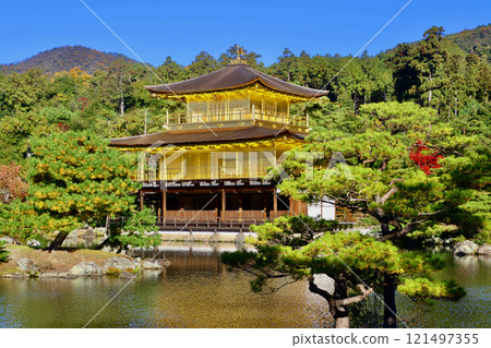 Rokuonji Temple and Kinkakuji Temple (Kita-ku, Kyoto) Rokuonji Temple and Kinkakuji Temple (Kita-ku, Kyoto) 121497355