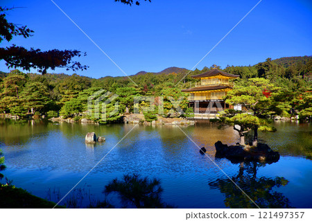 Rokuonji Temple and Kinkakuji Temple (Kita-ku, Kyoto) 121497357
