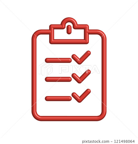 Checklist icon design template 121498064