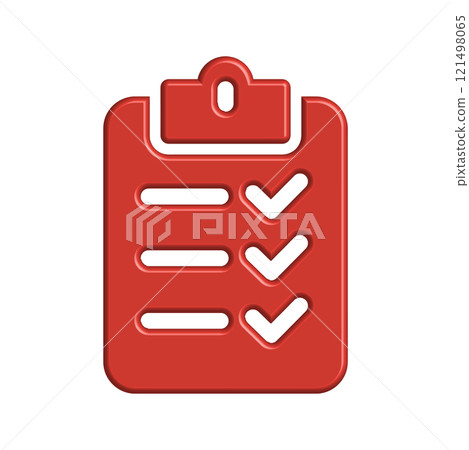 Checklist icon design template 121498065