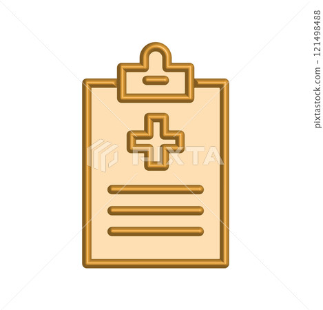 Medical Report icon template Medical Report icon template 121498488