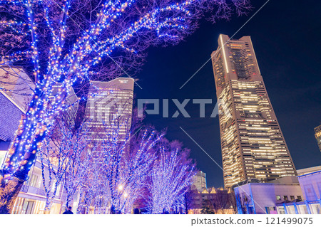 [神奈川縣] 橫濱港未來/Grand Mall公園燈飾 121499075