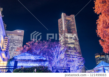 [Kanagawa Prefecture] Yokohama Minato Mirai Grand Mall Park Illuminations 121499083