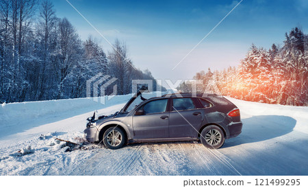 冬季/滑倒事故影像 121499295