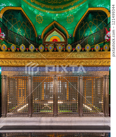 Ukeyma Khanum's Tomb in Bibi-Heybat Mosque, Baku, Azerbaijan Ukeyma Khanum's Tomb in Bibi-Heybat Mosque, Baku, Azerbaijan 121499344